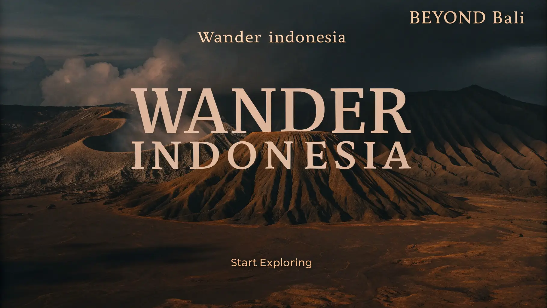 Indonesian archipelago coastline